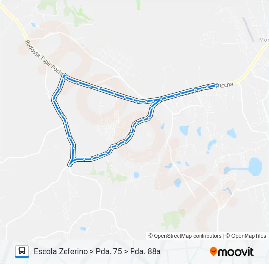 L406D ESCOLAR ZEFERINO Bus Line Map