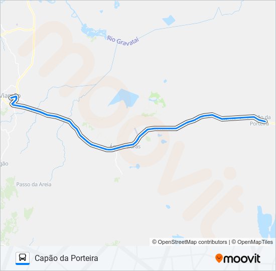 L410 CAPÃO DA PORTEIRA bus Line Map