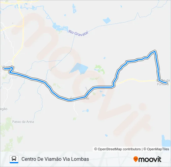 L410 CAPÃO DA PORTEIRA Bus Line Map
