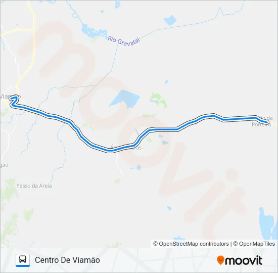L410 CAPÃO DA PORTEIRA Bus Line Map