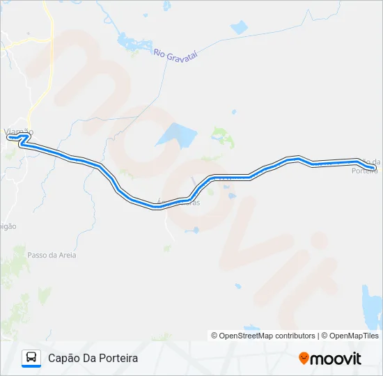 L410 CAPÃO DA PORTEIRA Bus Line Map