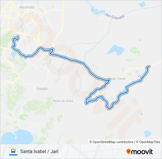 L404T BOA VISTA / PIMENTA Bus Line Map