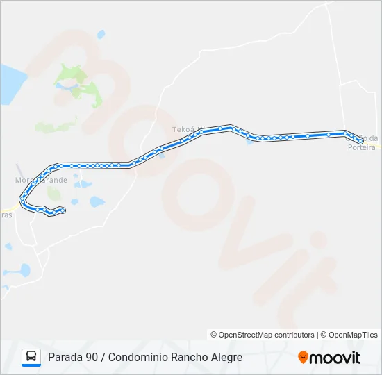 L415E ESCOLAR RANCHO ALEGRE Bus Line Map
