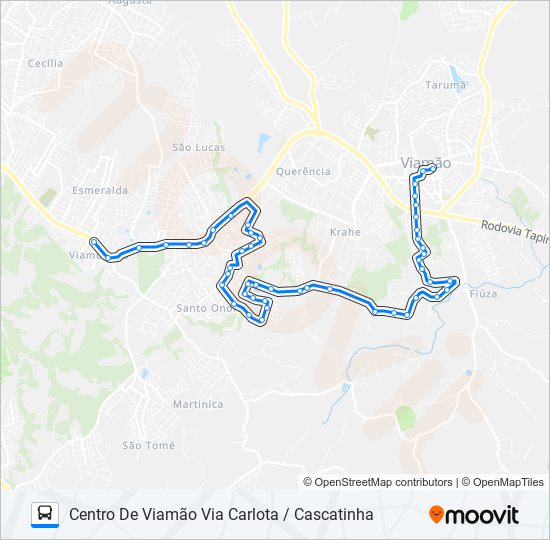 Mapa da linha L240 SÍTIO SÃO JOSÉ / JAGUARIBE de ônibus