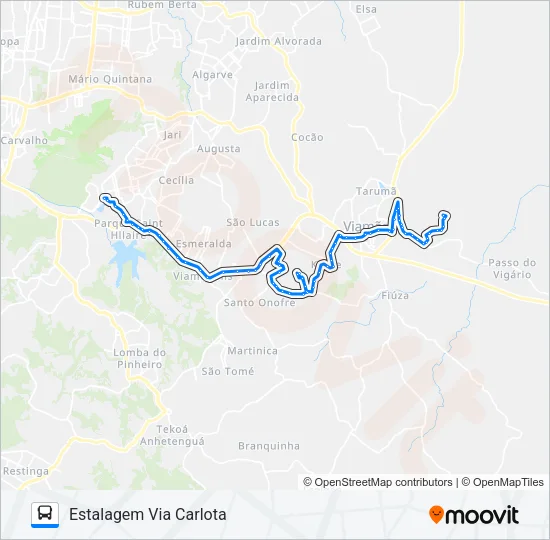 L236 BECO DOS CUNHAS / APARECIDA Bus Line Map