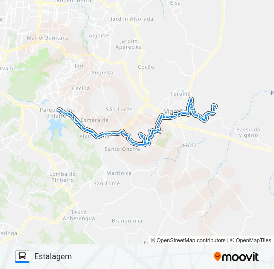 L239 BECO DOS CUNHAS / PARADA 32 Bus Line Map