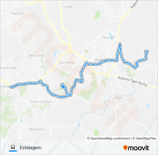 L230T BECO DOS CUNHAS / PARADA 42 Bus Line Map