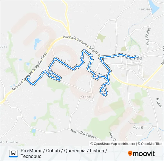 L150P MENDANHA / PRÓ-MORAR / LISBOA Bus Line Map
