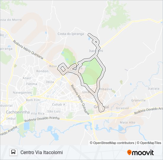 N5 NEÓPOLIS / ROSA MARIA bus Line Map