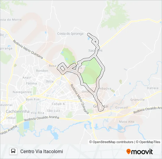 N5 NEÓPOLIS / ROSA MARIA Bus Line Map