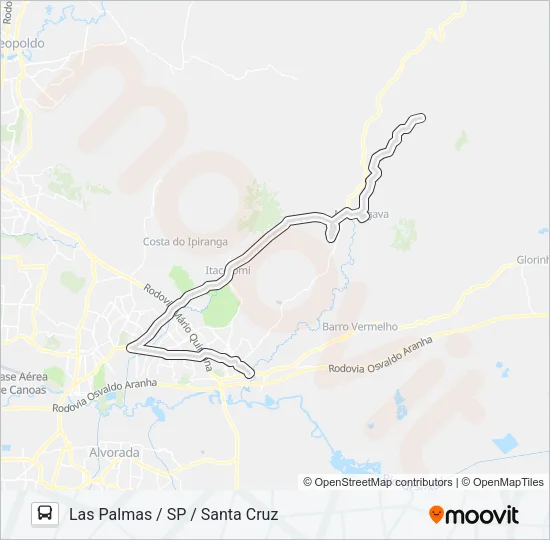 27100 MORUNGAVA / PARADA 61 Bus Line Map