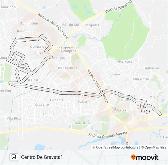 MV1 MORADA DO VALE / PDA. 61 Bus Line Map