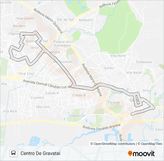 MV2 MORADA DO VALE / PDA. 72 Bus Line Map