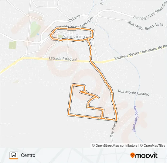 02 SÃO LUIZ Bus Line Map