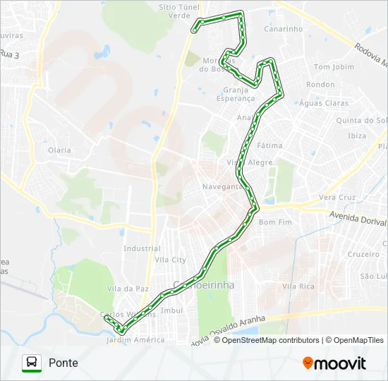 C2 ANAIR Bus Line Map