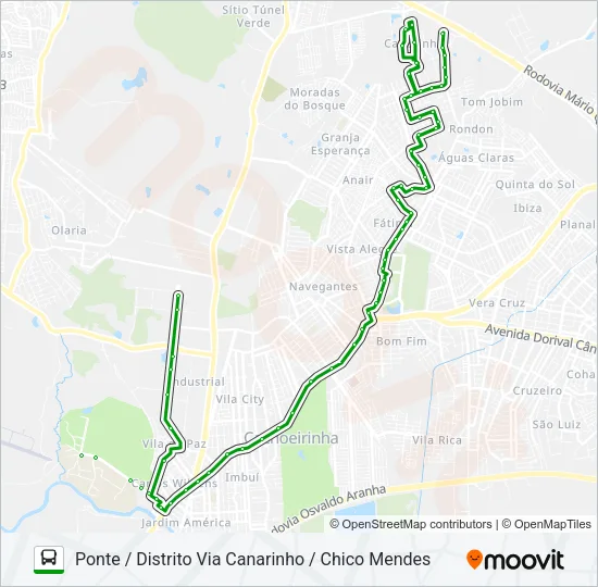 C4 FÁTIMA Bus Line Map