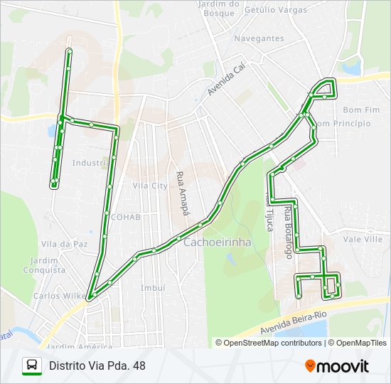 C1 Parque Da Matriz Route Schedules Stops And Maps Distrito Via Pda