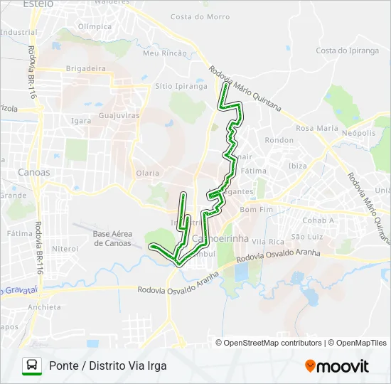C30 JARDIM DO BOSQUE Bus Line Map