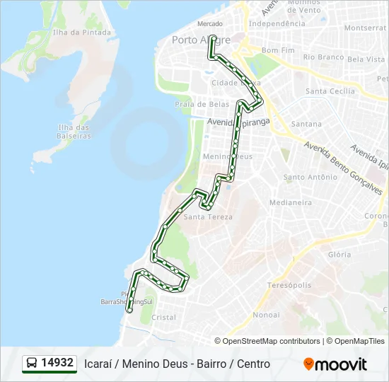14932 Bus Line Map