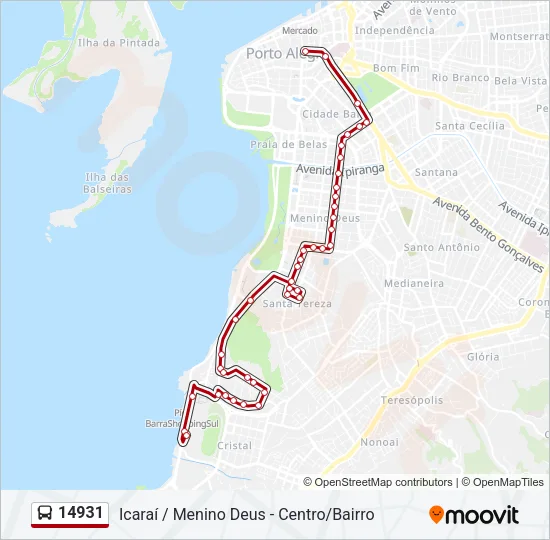 14931 Bus Line Map