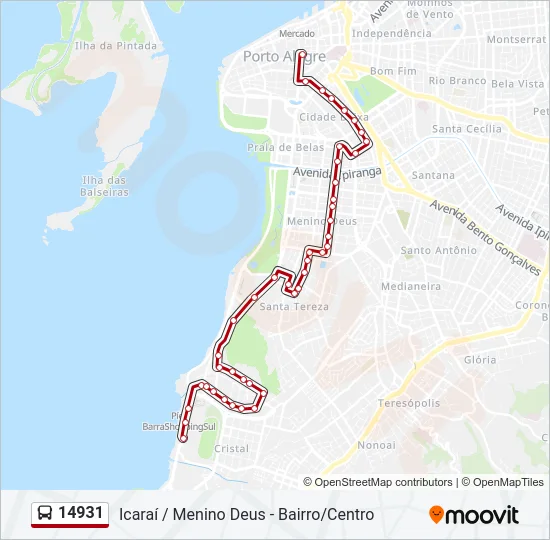 14931 Bus Line Map
