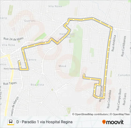 L55 CASCA Bus Line Map