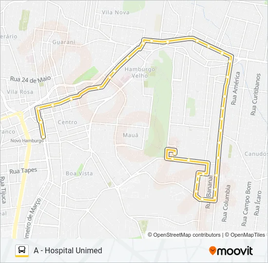 L55 CASCA Bus Line Map