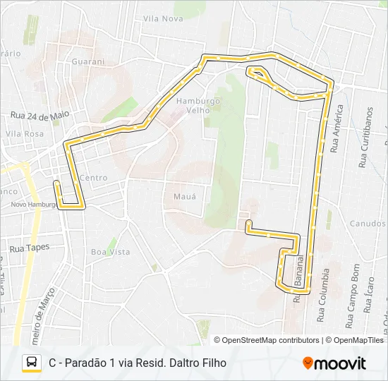 L55 CASCA Bus Line Map