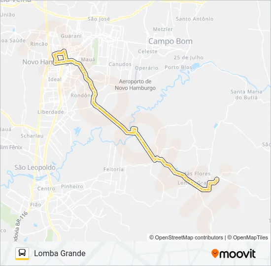 S15 LOMBA GRANDE Bus Line Map