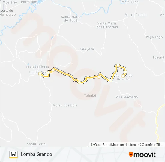 S15 LOMBA GRANDE Bus Line Map