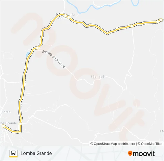S15 LOMBA GRANDE Bus Line Map