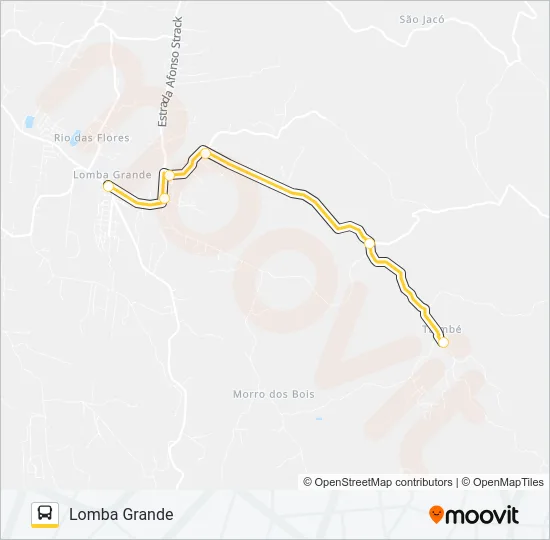 S15 LOMBA GRANDE Bus Line Map