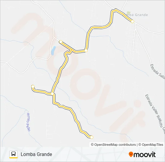 S15 LOMBA GRANDE Bus Line Map