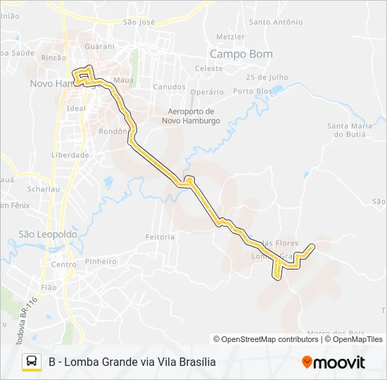 S15 LOMBA GRANDE Bus Line Map