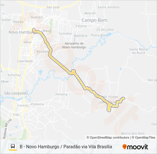 S15 LOMBA GRANDE Bus Line Map