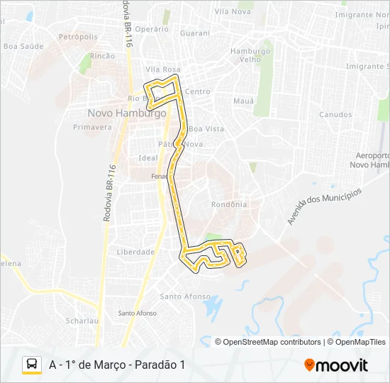 S18 CIRCULAR PRINCESA ISABEL Bus Line Map