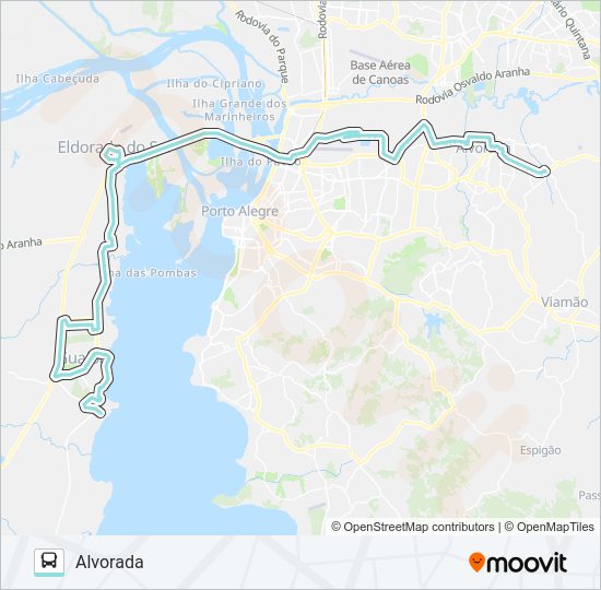 TM5 TRANSVERSAL METROPOLITANA 5 Bus Line Map