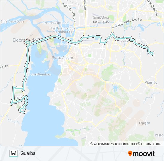 TM5 TRANSVERSAL METROPOLITANA 5 Bus Line Map