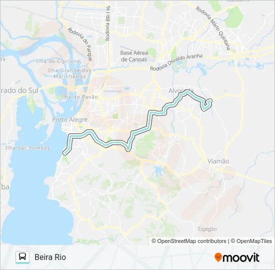 W201A PASSO DA FIGUEIRA VIA IPIRANGA Bus Line Map