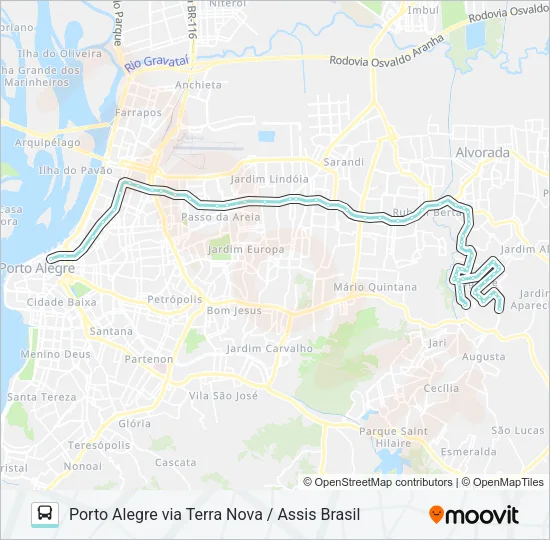 W134C PORTOVERDE / JD. ALGARVE VIA FRED. DIHL Bus Line Map