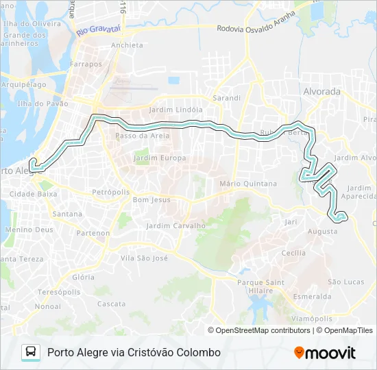 W134C PORTOVERDE / JD. ALGARVE VIA FRED. DIHL Bus Line Map