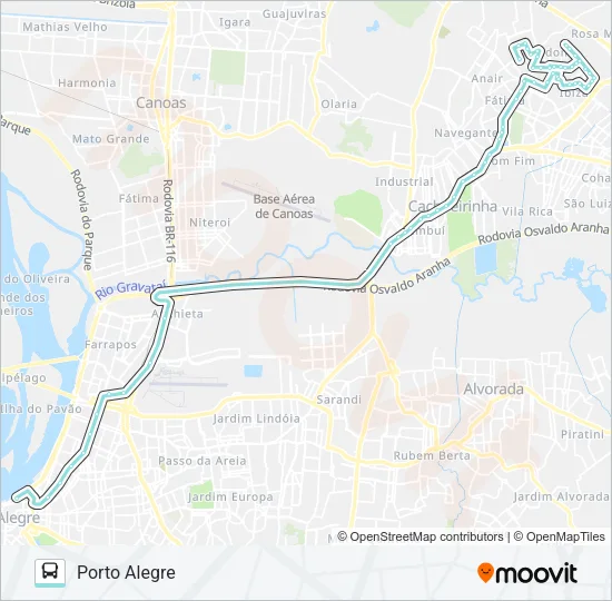 W514 MORADA DO VALE 2 / RONDON VIA ANCHIETA Bus Line Map
