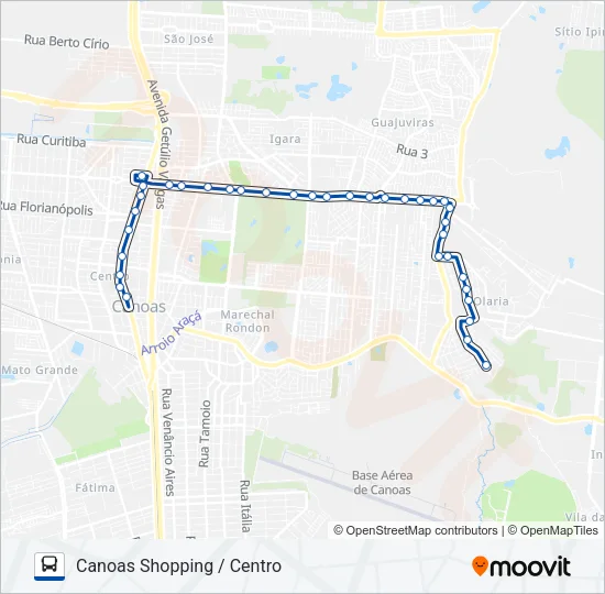 5131 PROVINCIA DE SÃO PEDRO / SÃO JOÃO / BOQUEIRÃO Bus Line Map