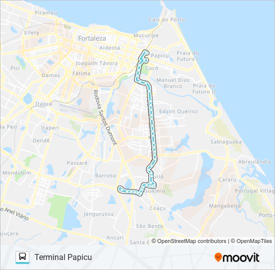 Mapa de 051 GRANDE CIRCULAR I de autobús