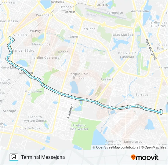 051 GRANDE CIRCULAR I Bus Line Map
