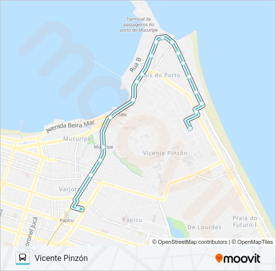 913 SERVILUZ / PAPICU Bus Line Map