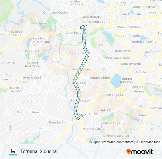 055 CORUJÃO / GRANDE CIRCULAR I Bus Line Map
