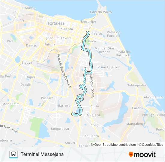 068 MESSEJANA / PAPICU / CAMBEBA / LJ Bus Line Map