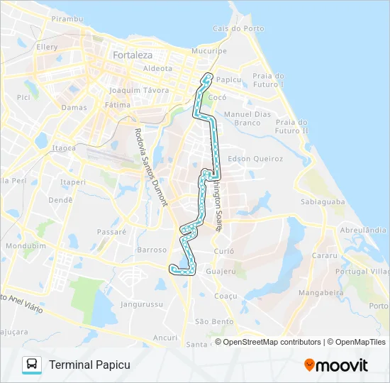 068 MESSEJANA / PAPICU / CAMBEBA / LJ Bus Line Map