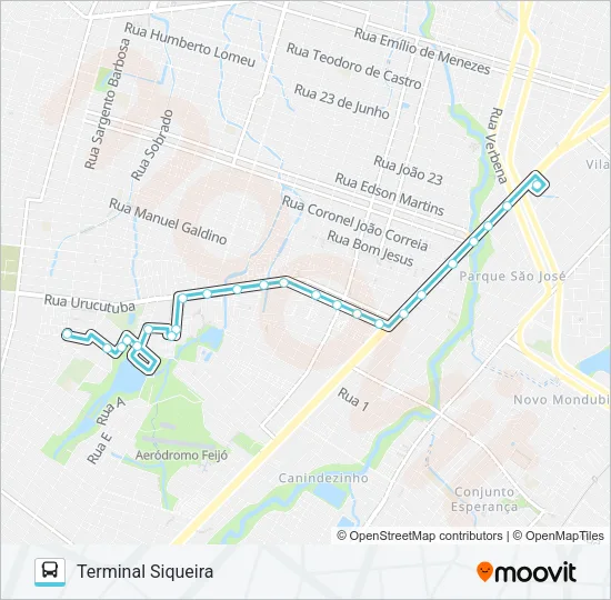 326 MIGUEL ARRAES / TATUMUNDÉ / SIQUEIRA Bus Line Map